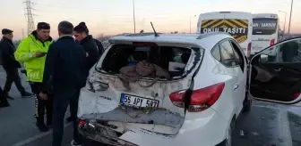 Samsun'da 5 Araçlı Zincirleme Kaza: 2 Yaralı