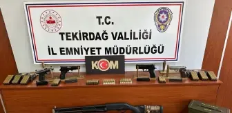 Tekirdağ'da Silah Kaçakçılığı Operasyonu: 7 Zanlı Yakalandı