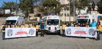 Yozgat'ta 'Fermuar Sistemiyle Yaşama Yol Ver' Kampanyası Tanıtıldı