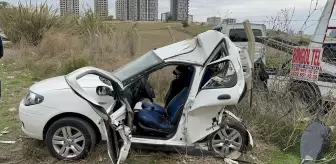 14 Yaşındaki Çocuk Otomobiliyle Kaza Yaptı, Sürücü Hayatını Kaybetti