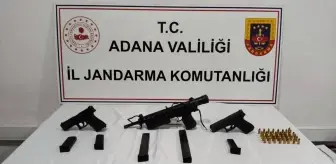 Adana'da Ruhsatsız 3 Tabanca Ele Geçirildi, 2 Gözaltı