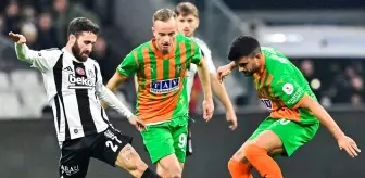 Beşiktaş, Alanyaspor ile 1-1 berabere kaldı