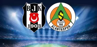 Beşiktaş-Alanyaspor maçının ilk 11'leri belli oldu