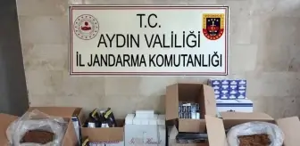 Aydın'da Jandarma Sigara Kaçakçılığını Aydınlattı