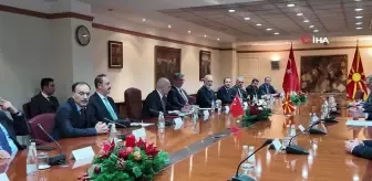 TBMM Başkanı Kurtulmuş, Kuzey Makedonya Başbakanı Mickoski ile Görüştü