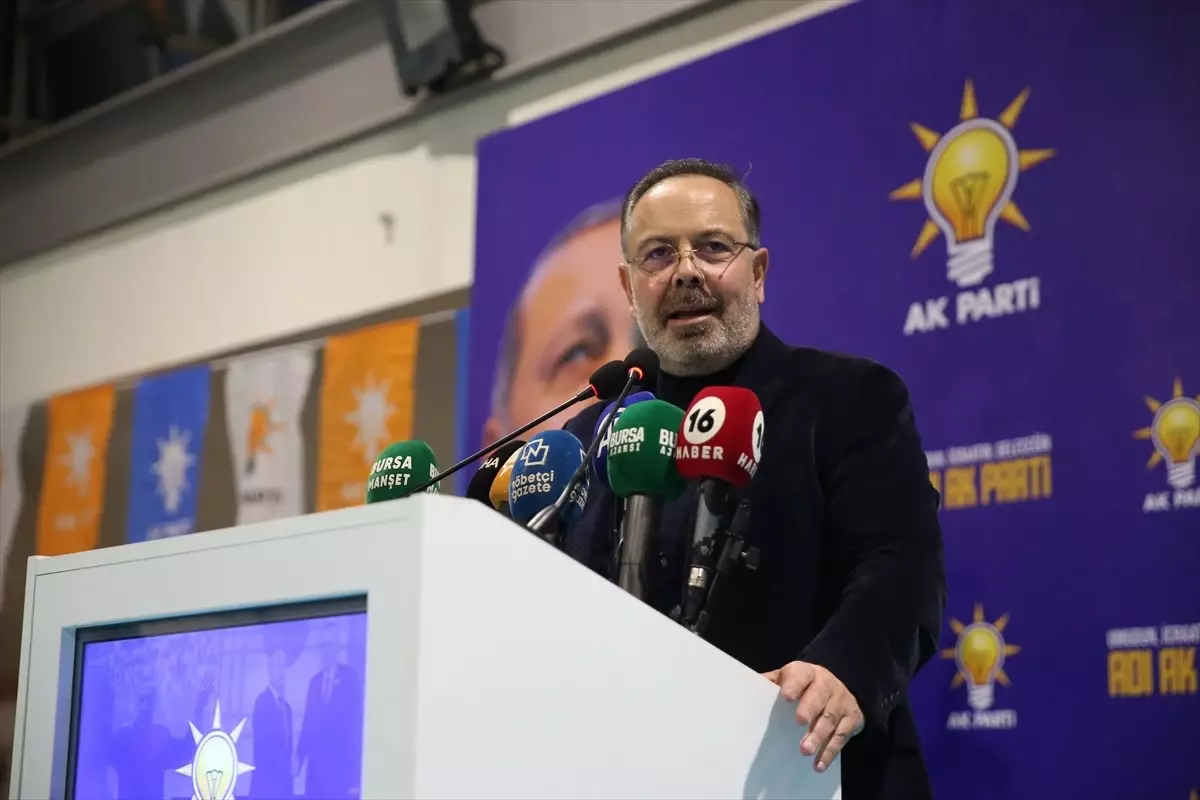 Bursa'da "AK Parti Teşkilatları İl Delegeleri Ortak Akıl Toplantısı" yapıldı