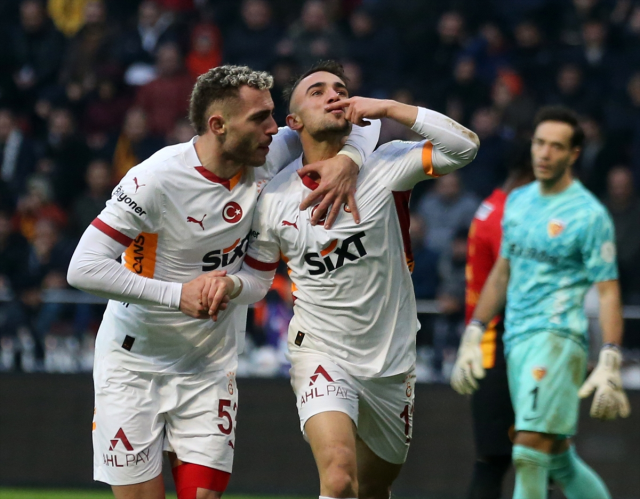 Galatasaray, Kayserispor'u deplasmanda 5-1 yendi