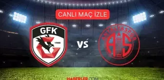 Gaziantep FK - Antalyaspor maçı CANLI, HD izleme linki! GAZİANTEP FK ANTALYASPOR maçı şifresiz izle