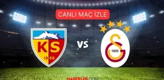 Kayserispor-Galatasaray maçı ilk 11'ler! Kayserispor Galatasaray maçı ilk 11'leri açıklandı mı?