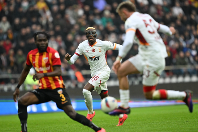 Kayserispor-Galatasaray maçı kaç kaç bitti? KAYSERİSPOR GALATASARAY maç özeti! Golleri kim attı?