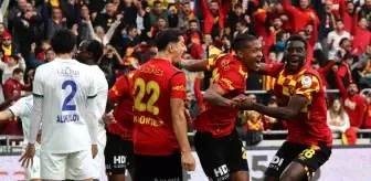 Göztepe - Çaykur Rizespor Maçının İlk Yarısı: 1-0