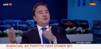 Ali Babacan: DEVA Partisi'nde AK Parti'ye Katılma Durumu Yok