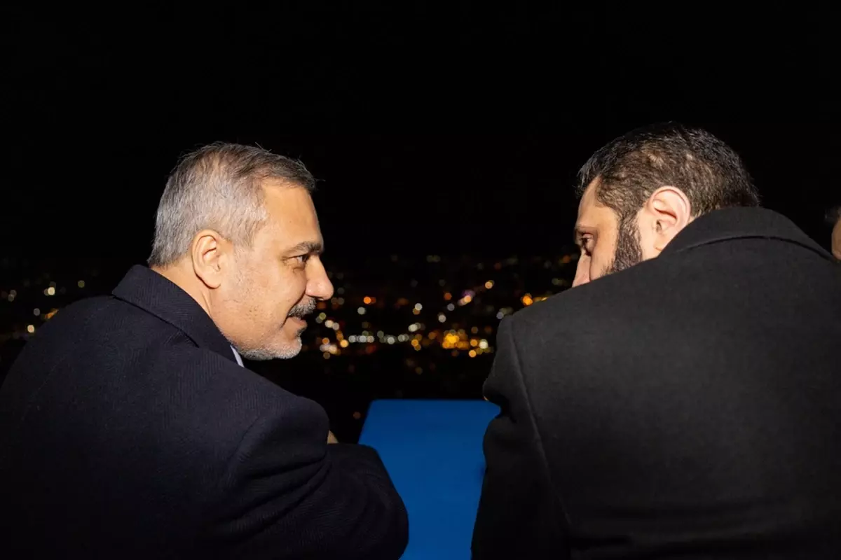 Bakan Fidan ve Ahmed Şara'nın kahve içtiği dağla ilgili dikkat çeken detay