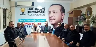 Beypazarı'nda AK Parti ve MHP İlçe Başkanları İşbirliği İçin Bir Araya Geldi