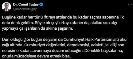 Is Cemil Tugay switching to the AK Party? He explained it himself