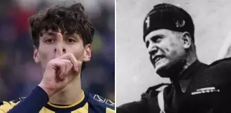 Diktatör Mussolini'nin futbolcu torunu İtalya'yı karıştırdı