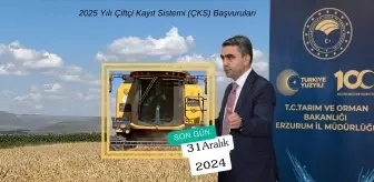 Çiftçi Kayıt Sistemi Başvuruları İçin Son Tarih 31 Aralık