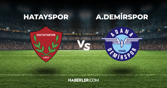 Hatayspor Adana Demirspor CANLI izle! (ŞİFRESİZ) Hatayspor Adana Demirspor maçı hangi kanalda, canlı yayın nerede ve nasıl izlenir? Hatayspor Adana Demirspor CANLI izle! (ŞİFRESİZ) Hatayspor Adana Demirspor maçı hangi kanalda, canlı yayın nerede ve nasıl izlenir?