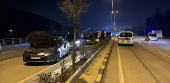 Karabük'te zincirleme trafik kazasında 5 kişi yaralandı