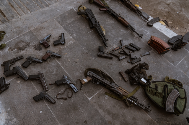 Regime elements in Syria continue to surrender their weapons and register with the new administration