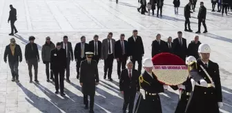 Türkiye Haber Kameramanları Derneği Anıtkabir'i Ziyaret Etti