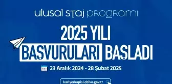 Ulusal Staj Programı 2025 Başvuruları Başladı