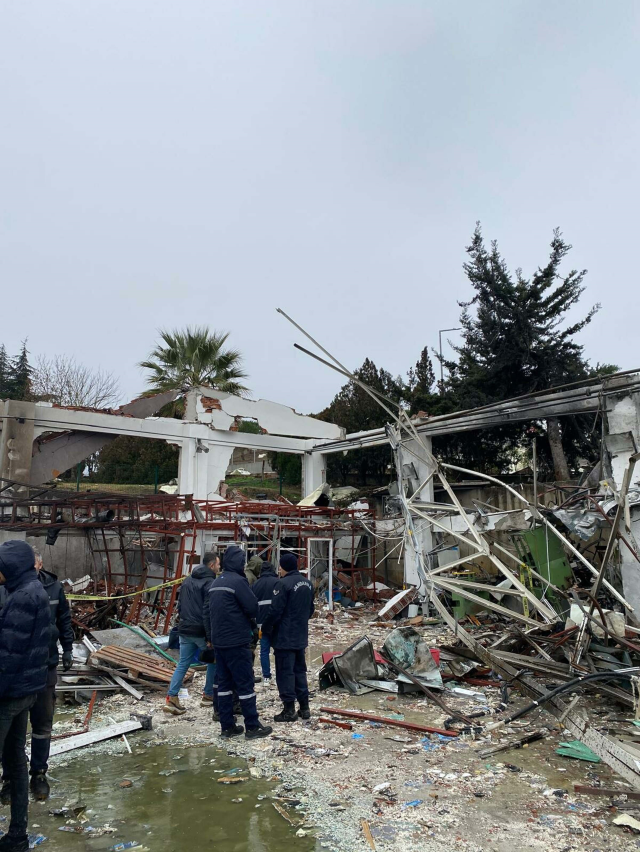 The damage caused by the explosion in Balıkesir was captured