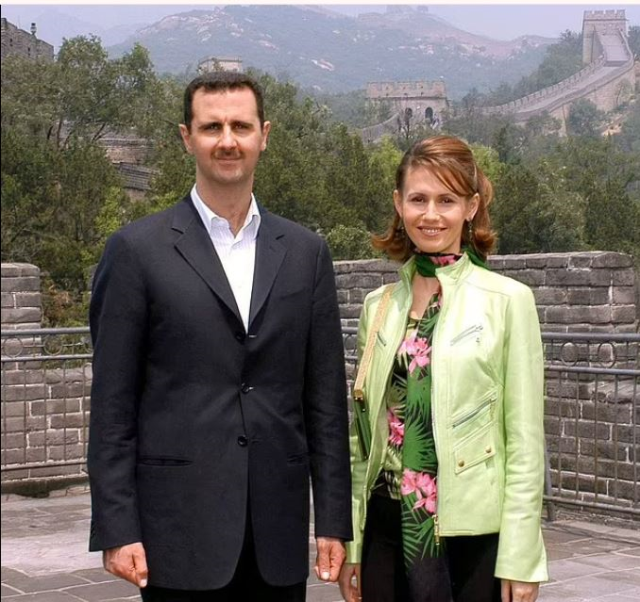 Lifetime entry ban for Asma al-Assad from a country