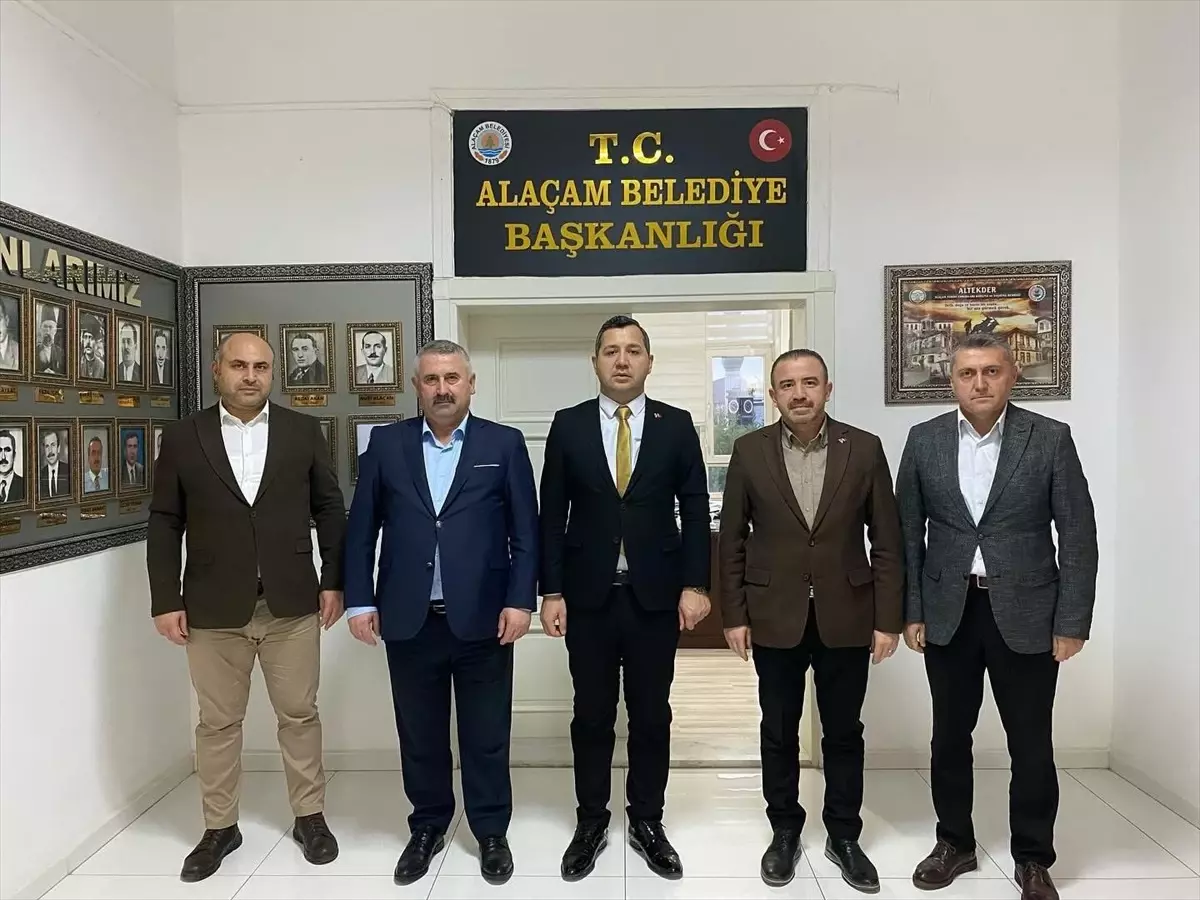 TÜGVA Samsun İl Temsilcisi Serhat Erail Alaçam'da Ziyaretler Gerçekleştirdi
