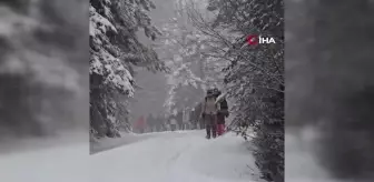 Doğa yürüyüşçüleri 2 bin metrede Sarıkamış şehitlerini andı