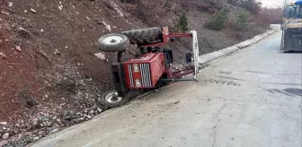 Kastamonu'da Traktör Devrildi: Sürücü Yaralandı