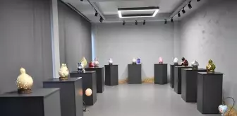 Kayseri'de Doğanın Sanata Dönüşümü Su Kabağı Sanat Sergisi Açıldı