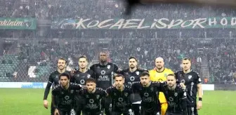 Kocaelispor, Trendyol 1. Lig'de İlk Yarısını Zirvede Tamamladı