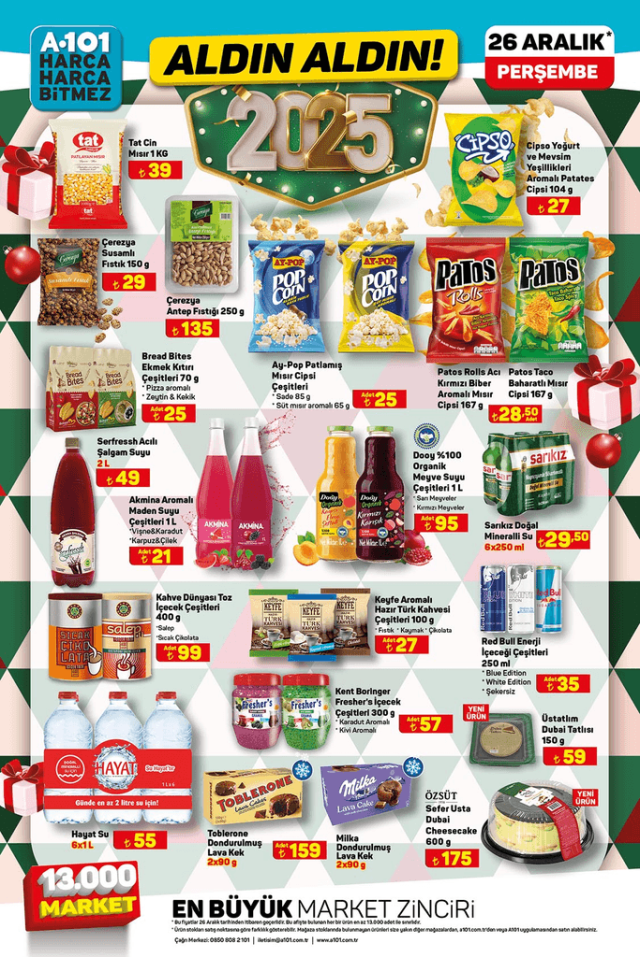 A101 26 ARALIK AKTÜEL KATALOĞU | 26 Aralık A101 aktüel ürünler neler? A101'e bu hafta hangi ürünler geliyor? A101 26 ARALIK AKTÜEL KATALOĞU | 26 Aralık A101 aktüel ürünler neler? A101'e bu hafta hangi ürünler geliyor?