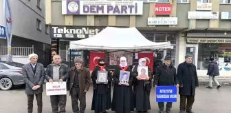 Muş'ta Ailelerin PKK'ya Karşı Eylemi Devam Ediyor