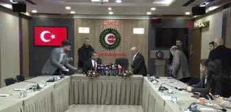 CHP Genel Başkanı Özel, HAK-İŞ Genel Başkanı Arslan'ı Ziyaret Etti