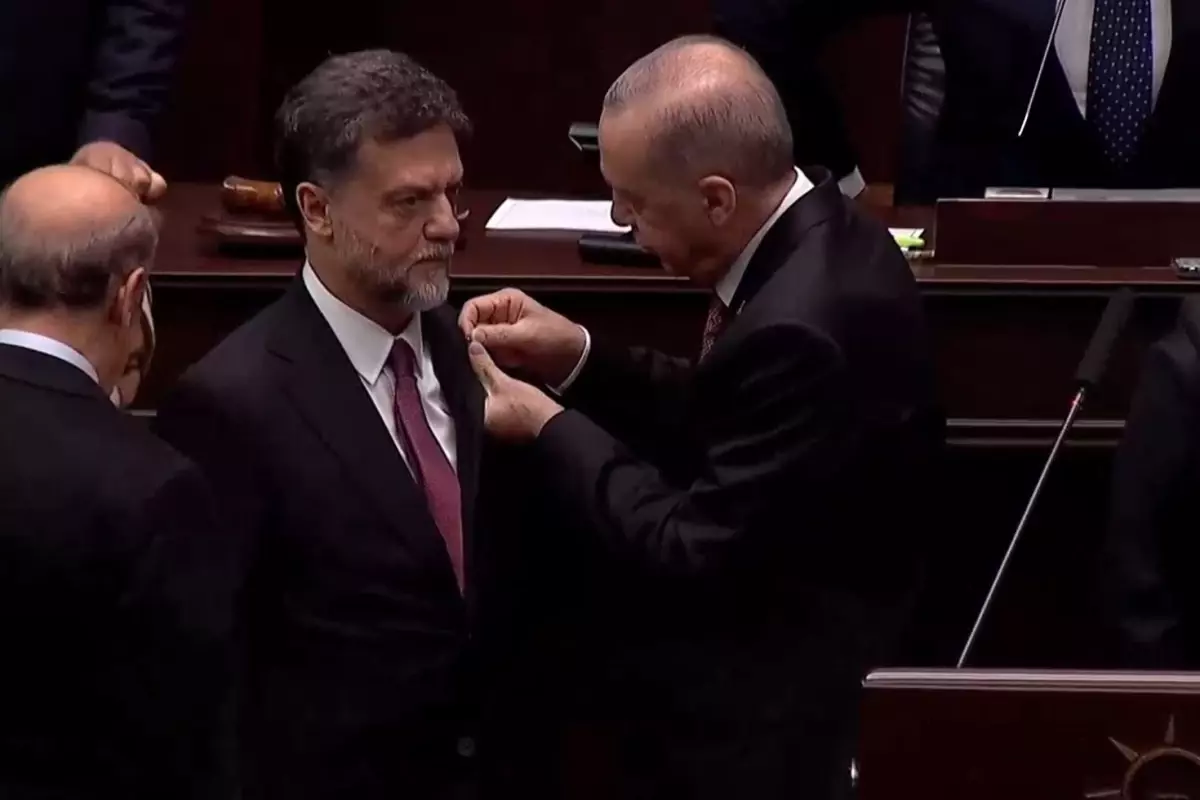 Gelecek Partisi'nden istifa eden Nedim Yamalı, AK Parti'ye katıldı