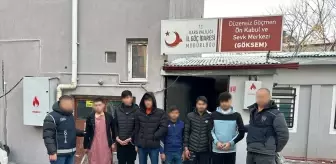 Kars'ta Yasa Dışı Yolla Ülkeye Giren 6 Düzensiz Göçmen Yakalandı