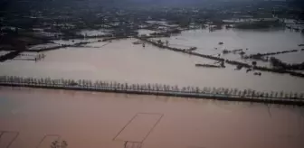 Muğla'da Sağanak Tarım Arazilerini Su Bastı