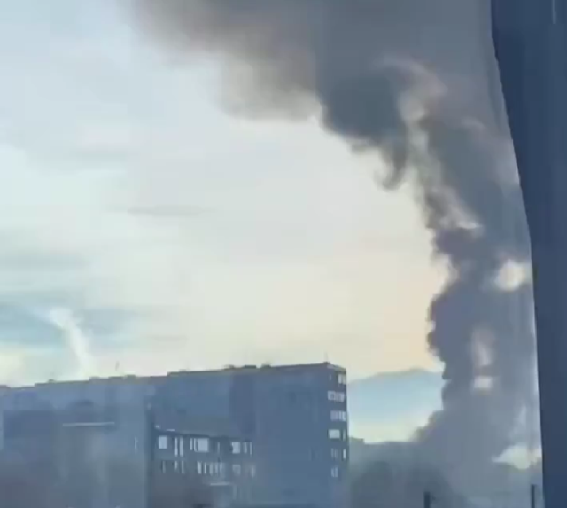 Explosion at a shopping center in Russia