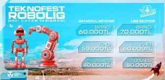 TEKNOFEST 2023: Robolig Mavi Vatan Yarışması Başvuruları Devam Ediyor