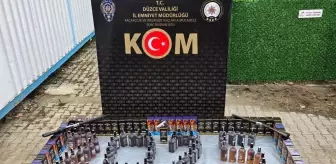 Düzce'de Yılbaşı Öncesi Kaçak İçki Operasyonu