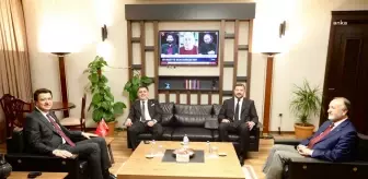 Genç Parti Lideri Şahindur, Saadet Partisi Genel Başkanı Arıkan'ı Ziyaret Etti