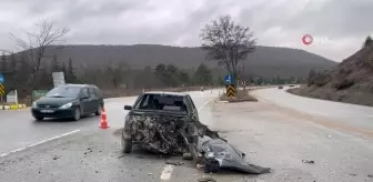 Eskişehir'de Kavşak Kazasında 1 Yaralı