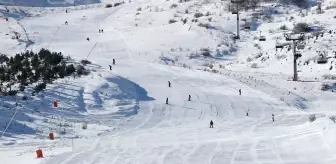 Yıldız Dağı Kış Sporları Merkezi Yılbaşı ve Yarıyıl Tatilinde Doldu Taştı