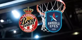 Monaco - Anadolu Efes basketbol maçı izle! MONACO ANADOLU EFES maçı şifresiz, donmadan, HD izleme linki