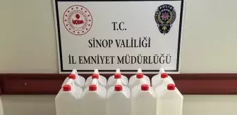 Sinop'ta 100 Litre Etil Alkol Ele Geçirildi