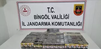 Bingöl'de 500 Paket Kaçak Sigara Ele Geçirildi