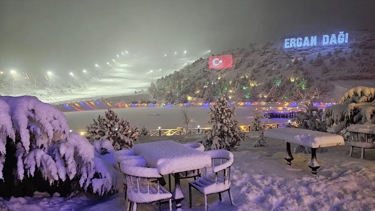 Ergan Dağı Kayak Merkezi'nde 1 Milyon Ziyaretçi Hedefleniyor