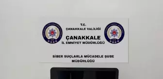 Çanakkale'de Sosyal Medyadan Dolandırıcılık Yapan Hükümlü Yakalandı